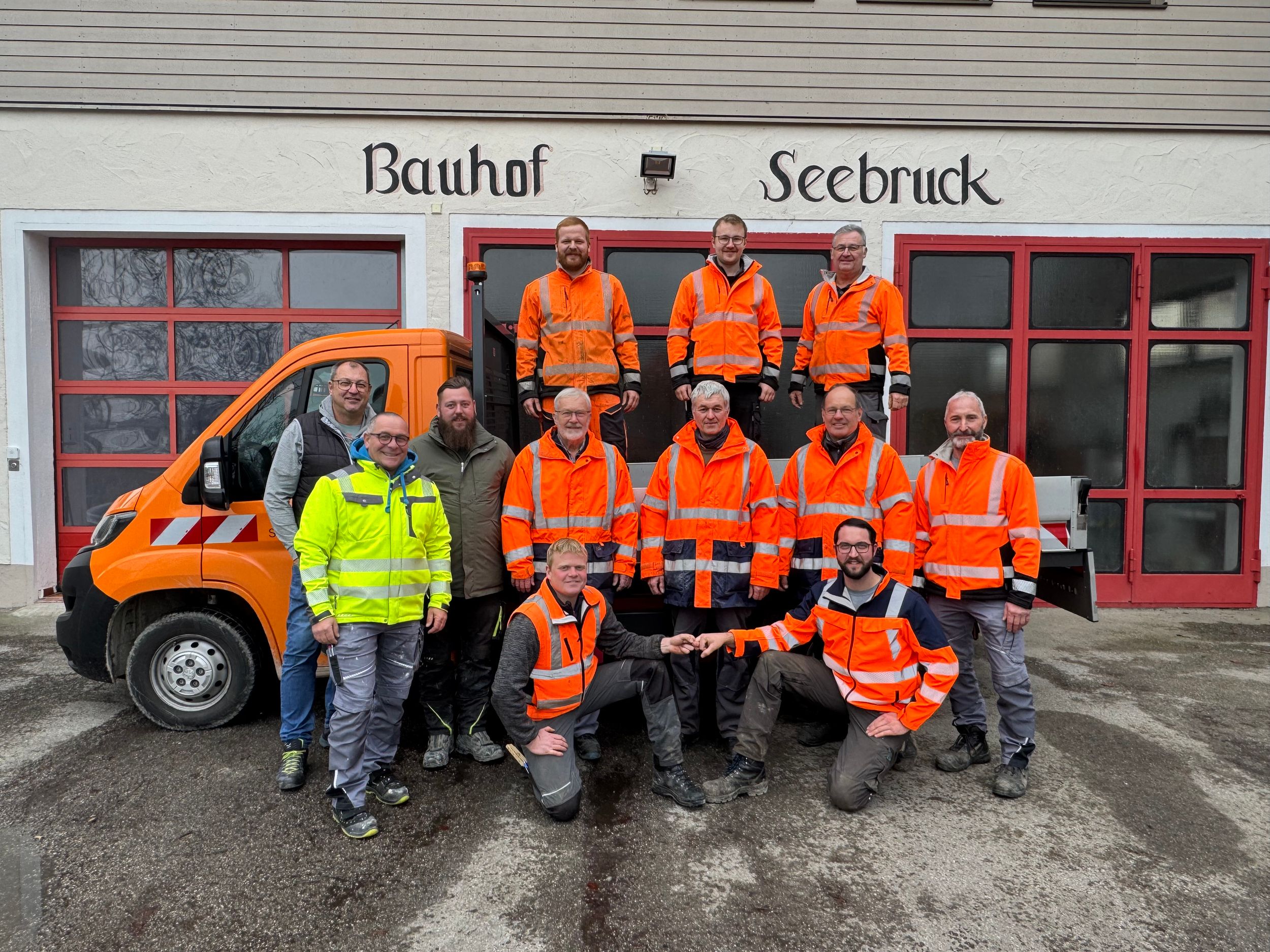 Das Team vom Bauhof in Seeon-Seebruck.