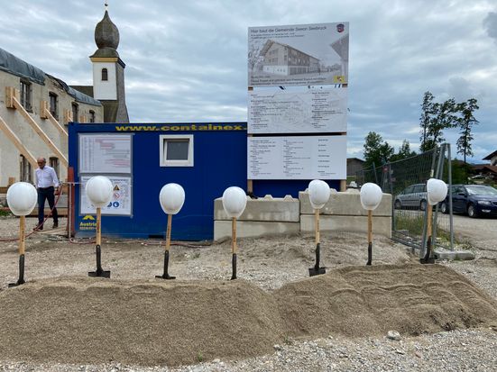 Spatenstich Wohnhof Ischl